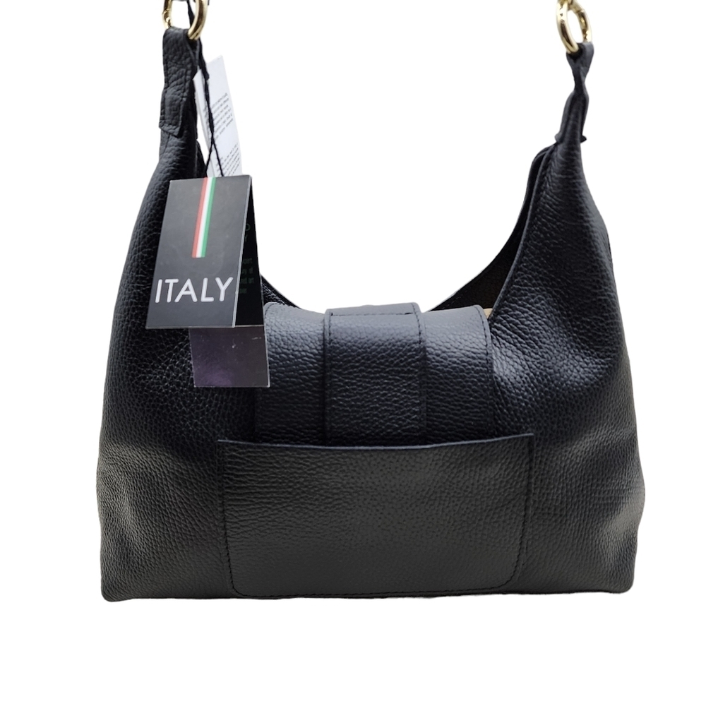 Chiara Ferretti Women's Made In Italy Genuine Leather Shoulder Bag - Picture 7 of 9